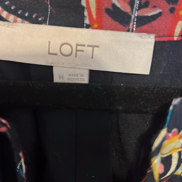 NWOT Loft shimmering paisley maxi dress - Picture 3 of 3